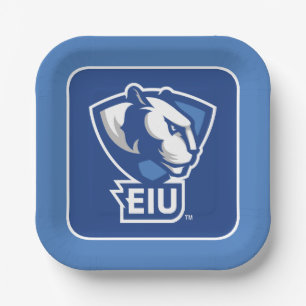 Universiteit van Illinois Panthers Logo Papieren Bordje
