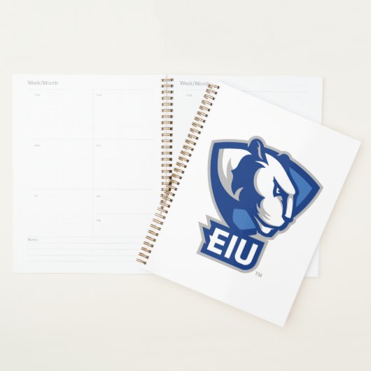 Universiteit van Illinois Panthers Logo Planner (Display)