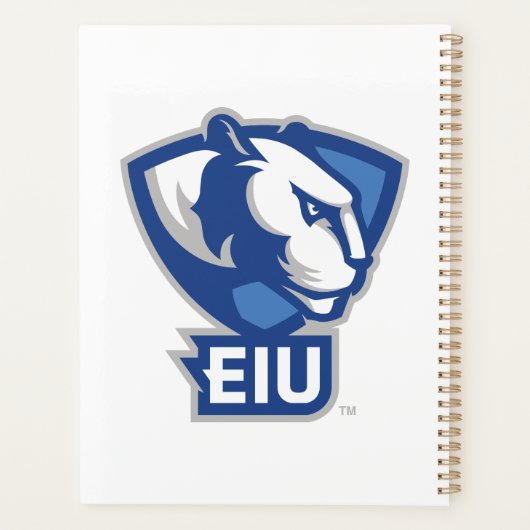 Universiteit van Illinois Panthers Logo Planner (Achterkant)
