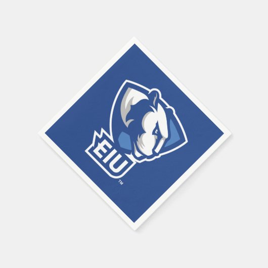 Universiteit van Illinois Panthers Logo Servet (Hoek)