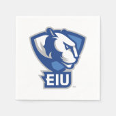 Universiteit van Illinois Panthers Logo Servet (Voorkant)