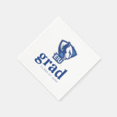 Universiteit van Illinois Panthers Logo Servet (Hoek)