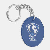 Universiteit van Illinois Panthers Logo Sleutelhanger (Voorkant Links)