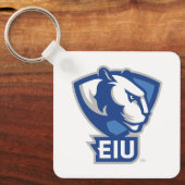 Universiteit van Illinois Panthers Logo Sleutelhanger (Voorkant)