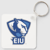 Universiteit van Illinois Panthers Logo Sleutelhanger (Achterkant)