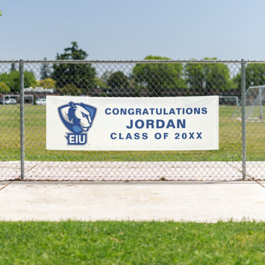 Universiteit van Illinois Panthers Logo Spandoek (Insitu)