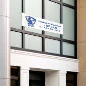 Universiteit van Illinois Panthers Logo Spandoek (Buitenkant Gebouw)