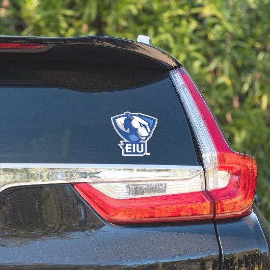 Universiteit van Illinois Panthers Logo Sticker (Auto Zijkant)