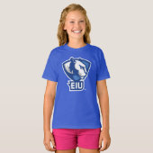 Universiteit van Illinois Panthers Logo T-shirt (Voorkant volledig)