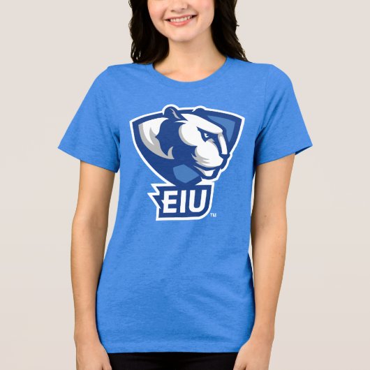 Universiteit van Illinois Panthers Logo Tri-Blend Shirt (Voorkant)