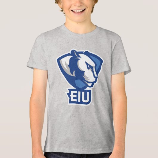Universiteit van Illinois Panthers Logo Tri-Blend Shirt (Voorkant)
