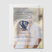 Universiteit van Illinois Panthers Logo Vellum Uitnodigingen (Offset (Koppel))