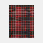 Universiteit van Incarnate Word Tartan Fleece Deken (Voorkant)