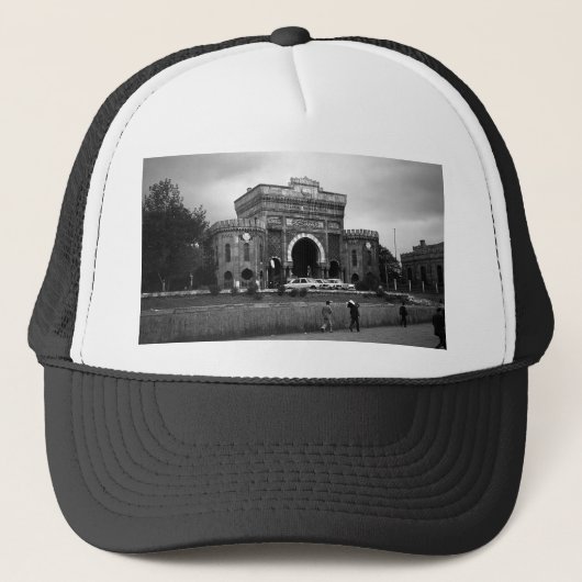 universiteit van Istanbul in Turkije Trucker Pet (Voorkant)