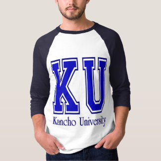 Universiteit van Kancho - blauw T-shirt