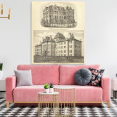 Universiteit van Kansas Canvas Afdruk (Insitu (Woonkamer))