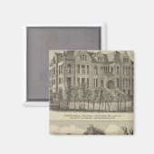 Universiteit van Kansas Magneet (Voorkant / Achterkant)