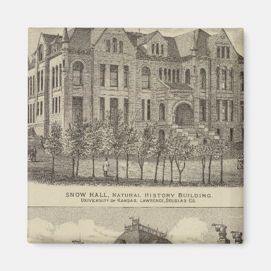 Universiteit van Kansas Magneet (Voorkant)