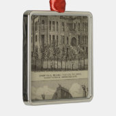Universiteit van Kansas Metalen Ornament (Rechts)