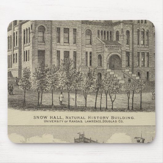 Universiteit van Kansas Muismat (Voorkant)