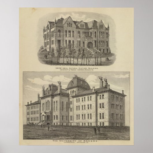 Universiteit van Kansas Poster (Voorkant)