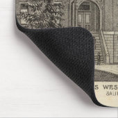 Universiteit van Kansas Wesleyan Muismat (Hoek)