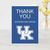 Universiteit van Kentucky| Afstuderen Kaart (Gele Bloem)