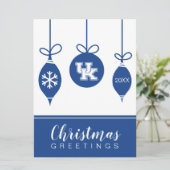 Universiteit van Kentucky| Vakantie Feestdagenkaart (Staand voorkant)