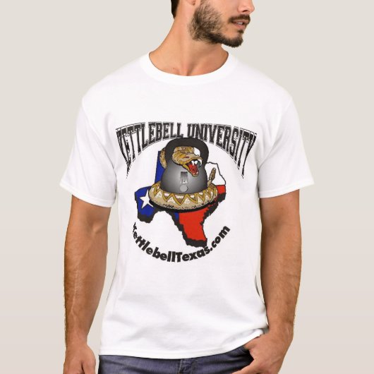 Universiteit van Kettlebell T-shirt (Voorkant)