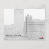 Universiteit van Koningin Briefkaart (Achterkant)