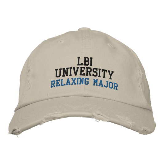 UNIVERSITEIT VAN LBI GEBORDUURDE PET (Voorkant)