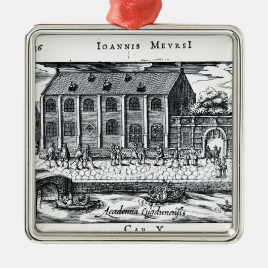 Universiteit van Leiden, "A Dutch Athens" Metalen Ornament (Voorkant)