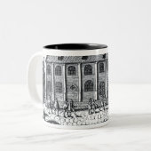 Universiteit van Leiden, "A Dutch Athens" Tweekleurige Koffiemok (Voorkant links)