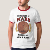Universiteit van Mars T-Shirt (Voorkant)