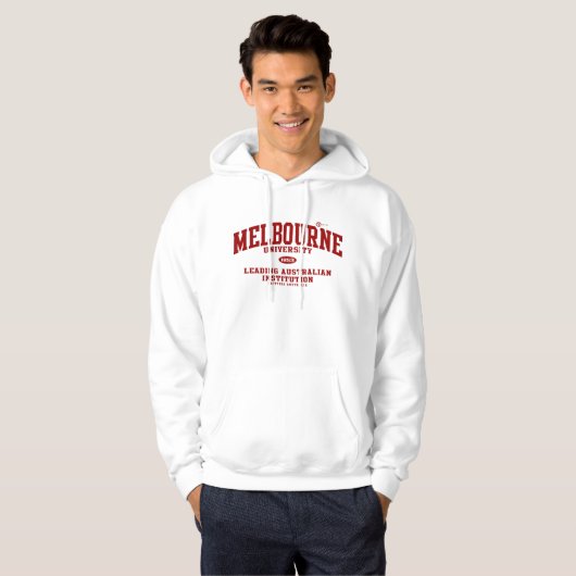 Universiteit van Melbourne Hoodie (Voorkant volledig)