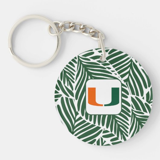 Universiteit van Miami-sleutelhanger Sleutelhanger (Voorkant)