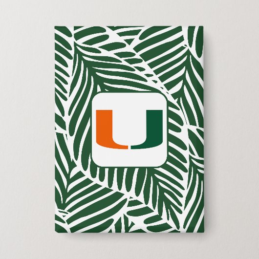 Universiteit van Miami-speld Button (Voorkant)