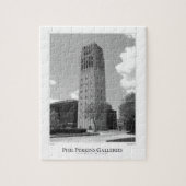 Universiteit van Michigan Clock Tower Legpuzzel (Verticaal)