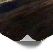 Universiteit van Michigan Lawquad, circa jaren neg Poster (Hoek)