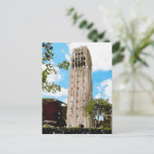 Universiteit van Michigan Tower Abstract Briefkaart (Staand voorkant)