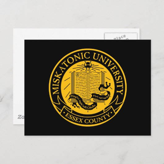Universiteit van Miskatonic Briefkaart (Voorkant / Achterkant)
