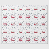 Universiteit van Mississippi | Ole Miss Rebels Cadeaupapier (Vlak)