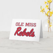 Universiteit van Mississippi | Ole Miss Rebels Kaart (Gele Bloem)