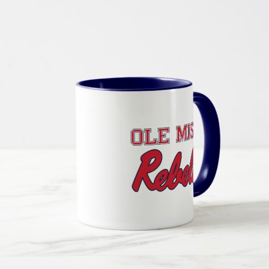 Universiteit van Mississippi | Ole Miss Rebels Mok (Voorkant rechts)