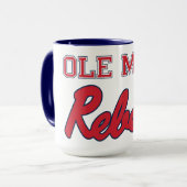 Universiteit van Mississippi | Ole Miss Rebels Mok (Voorkant links)