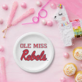 Universiteit van Mississippi | Ole Miss Rebels Papieren Bordje (Feest)