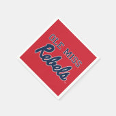 Universiteit van Mississippi | Ole Miss Rebels Servet (Hoek)