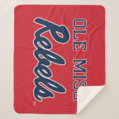 Universiteit van Mississippi | Ole Miss Rebels Sherpa Deken (Voorkant)