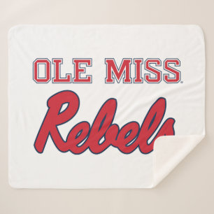 Universiteit van Mississippi   Ole Miss Rebels Sherpa Deken