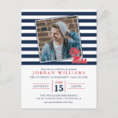 Universiteit van Mississippi | OLE Miss Script Aankondigingskaart (Voorkant)